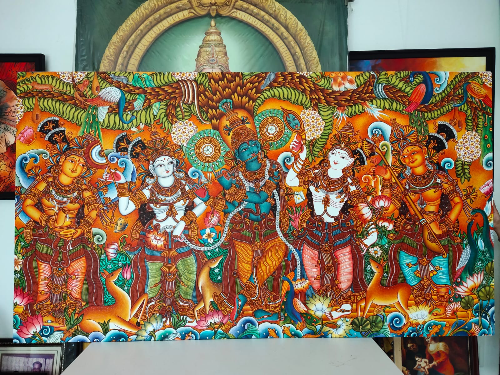 Kerala Wall Murals In Chennai